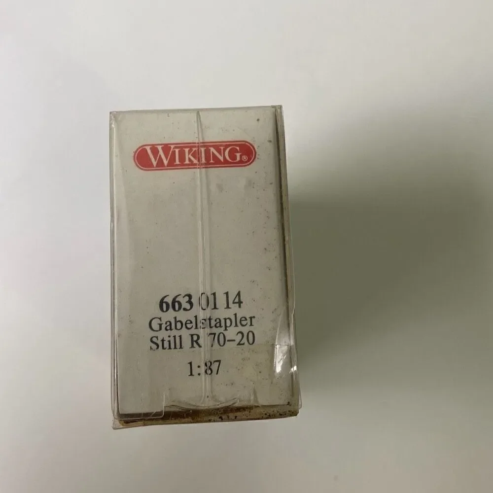 NEW Wiking 6630114 Gabelstapler Still R 70-20 Baumaschine 1:87 Forklift
